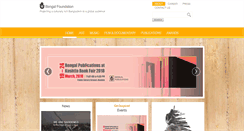 Desktop Screenshot of bengalfoundation.org
